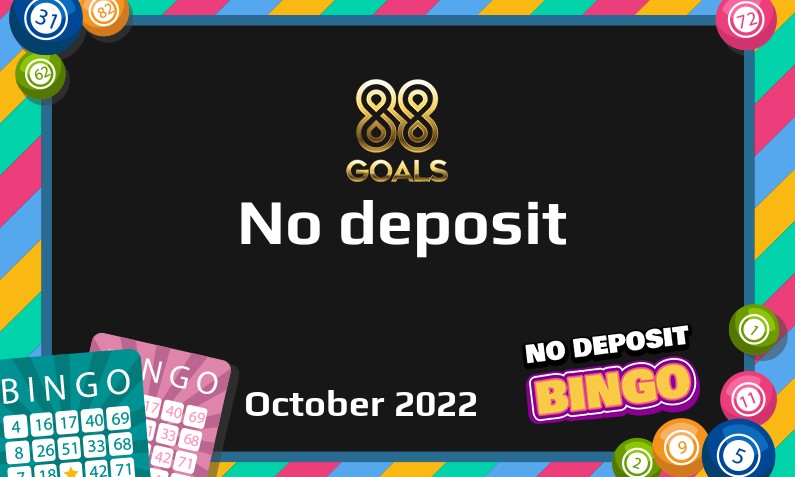 Latest 88Goals no deposit bonus, today 16th of October 2022