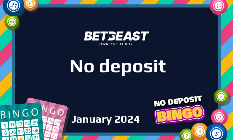 Latest BetBeast no deposit bonus 12th of January 2024
