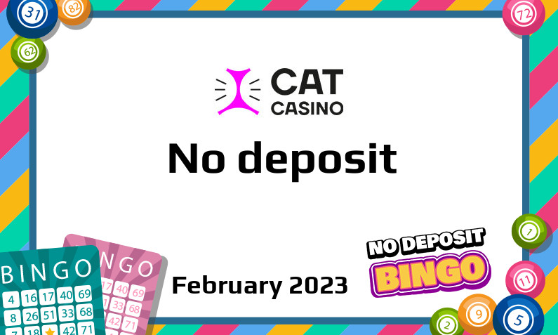 Latest CatCasino no deposit bonus, today 26th of February 2023