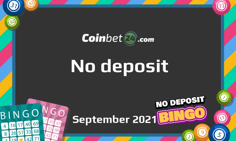 Latest Coinbet24 no deposit bonus- 9th of September 2021