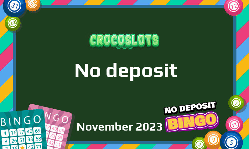 Latest Crocoslots no deposit bonus November 2023