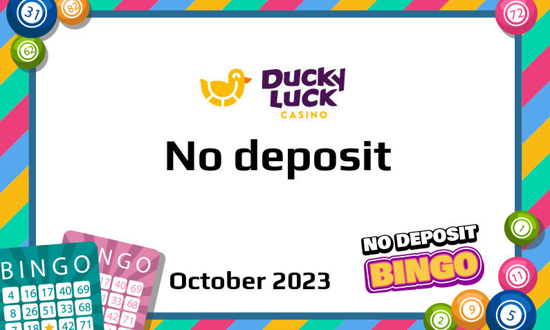 Latest DuckyLuck no deposit bonus 3rd of October 2023