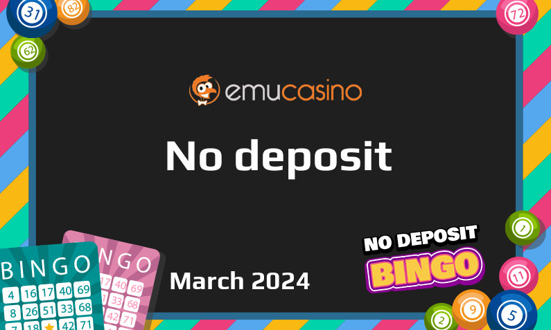 Latest EmuCasino no deposit bonus, today 10th of March 2024