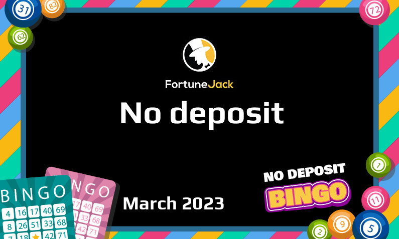 Latest FortuneJack no deposit bonus 20th of March 2023