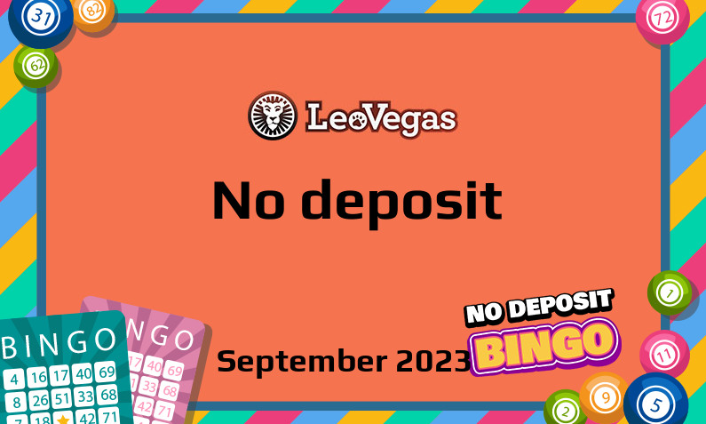 Latest LeoVegas Casino no deposit bonus- 30th of September 2023