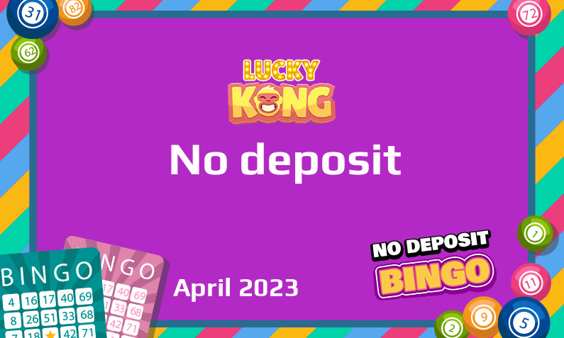 Latest LuckyKong no deposit bonus, today 18th of April 2023