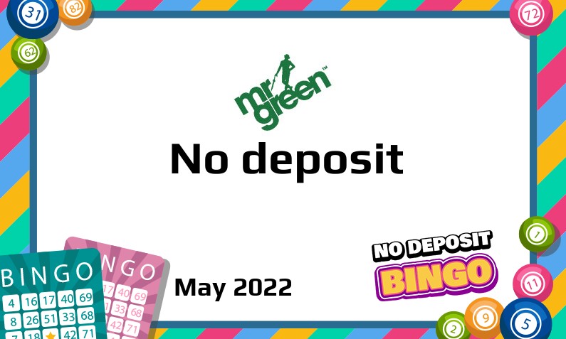 Latest Mr Green Casino no deposit bonus 6th of May 2022
