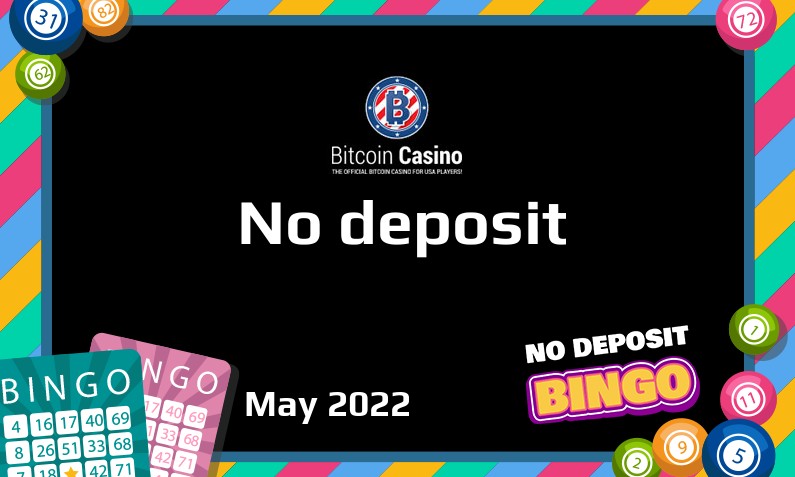 Latest no deposit bonus from Bitcoincasino us 6th of May 2022