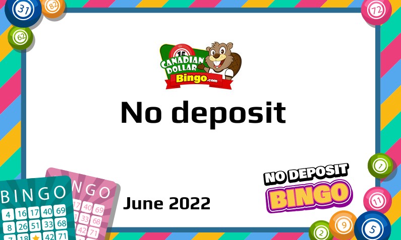 Latest no deposit bonus from Canadian Dollar Bingo, today 1st of June 2022