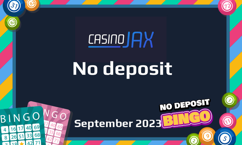 Latest no deposit bonus from Casino JAX- 22nd of September 2023