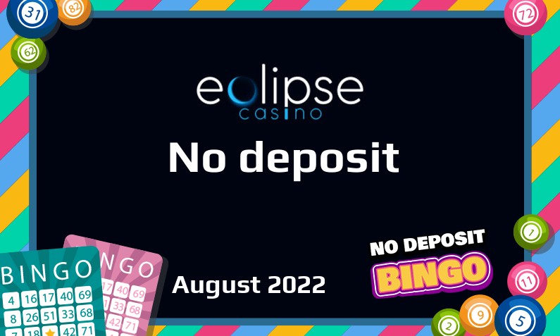 Latest no deposit bonus from Eclipse Casino 11th of August 2022