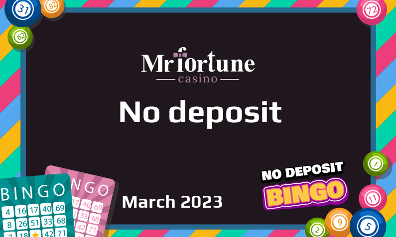 Latest no deposit bonus from MrFortune- 3rd of March 2023