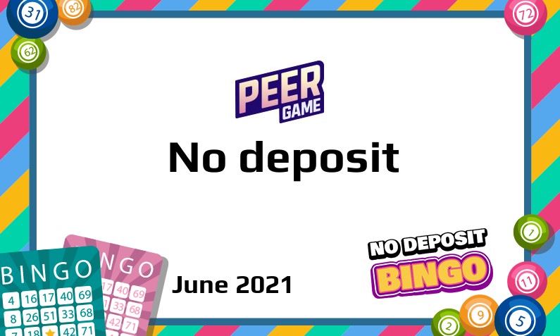 Latest no deposit bonus from PeerGame 23rd of June 2021