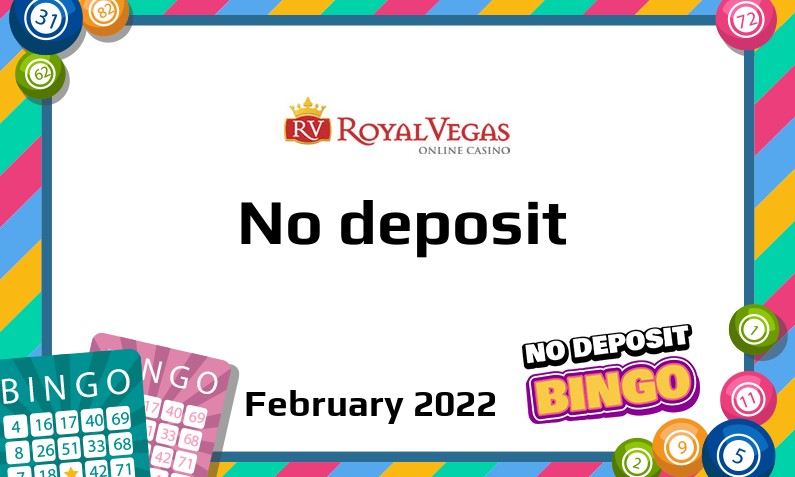 Latest no deposit bonus from Royal Vegas Casino 1st of February 2022