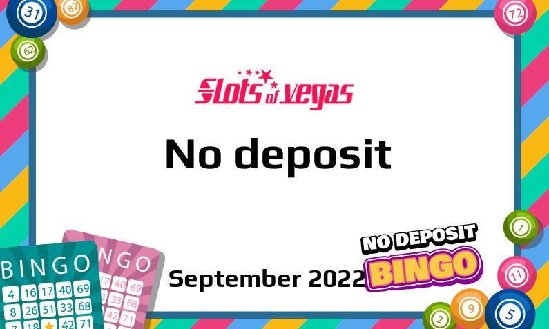 Latest no deposit bonus from Slots of Vegas Casino- 10th of September 2022