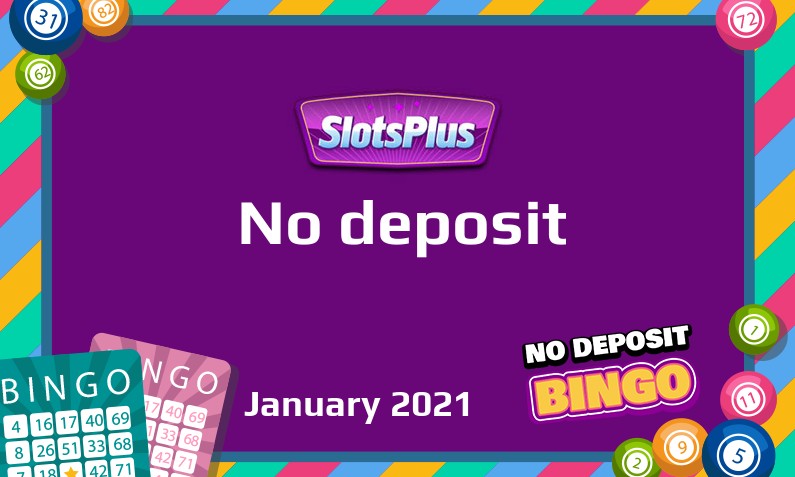 Latest no deposit bonus from SlotsPlus, today 21st of January 2021