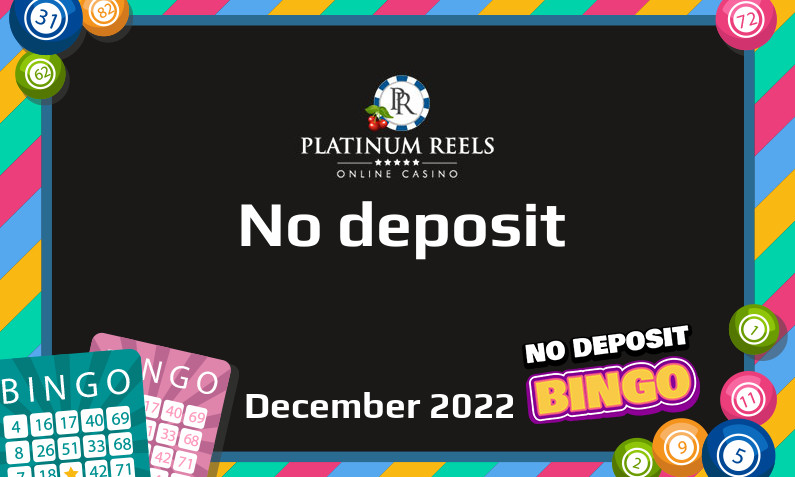 Latest Platinum Reels no deposit bonus December 2022