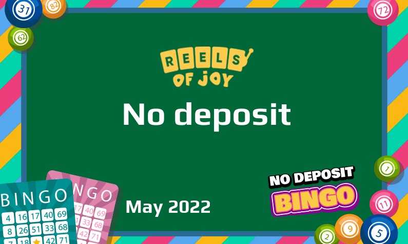 Latest Reels of Joy no deposit bonus, today 14th of May 2022
