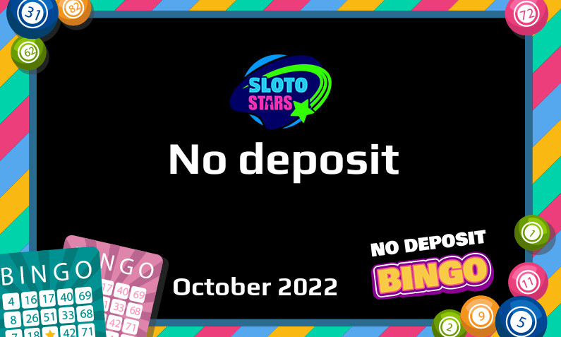 Latest SlotoStars no deposit bonus October 2022