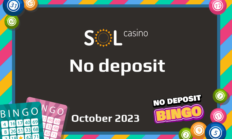 Latest Sol Casino no deposit bonus- 23rd of October 2023