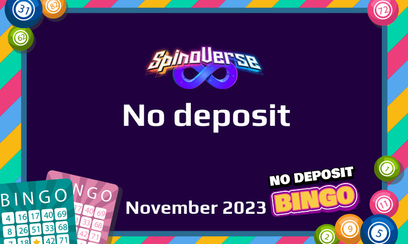 Latest SpinoVerse no deposit bonus November 2023