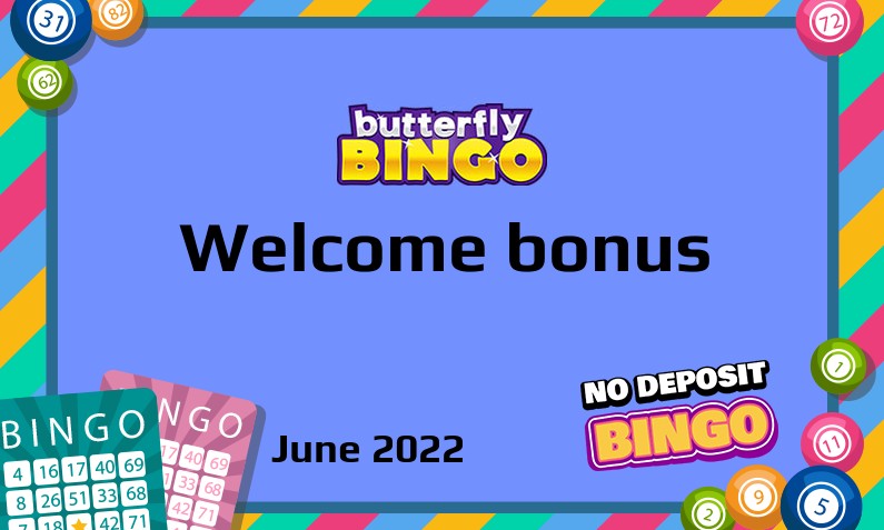 New bonus from Butterfly Bingo Casino June 2022, 20 Extra spins