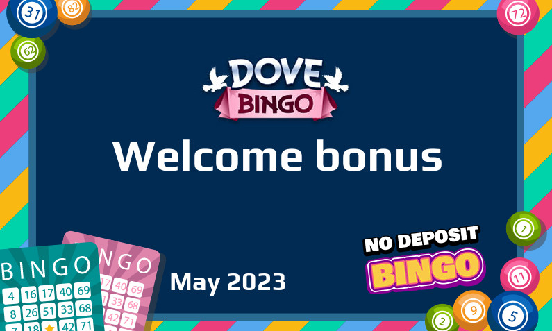 New bonus from Dove Bingo May 2023, 500 Bonus spins