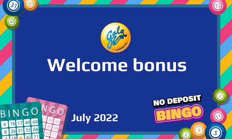 New bonus from Gala Bingo July 2022