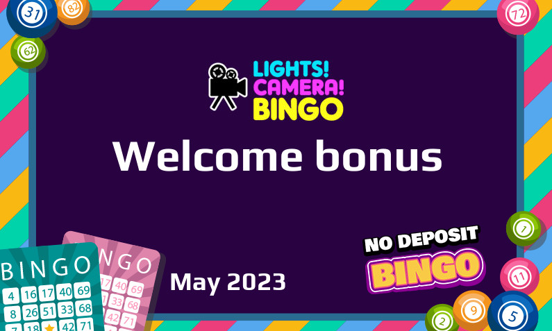 New bonus from Lights Camera Bingo, 500 Bonus-spins